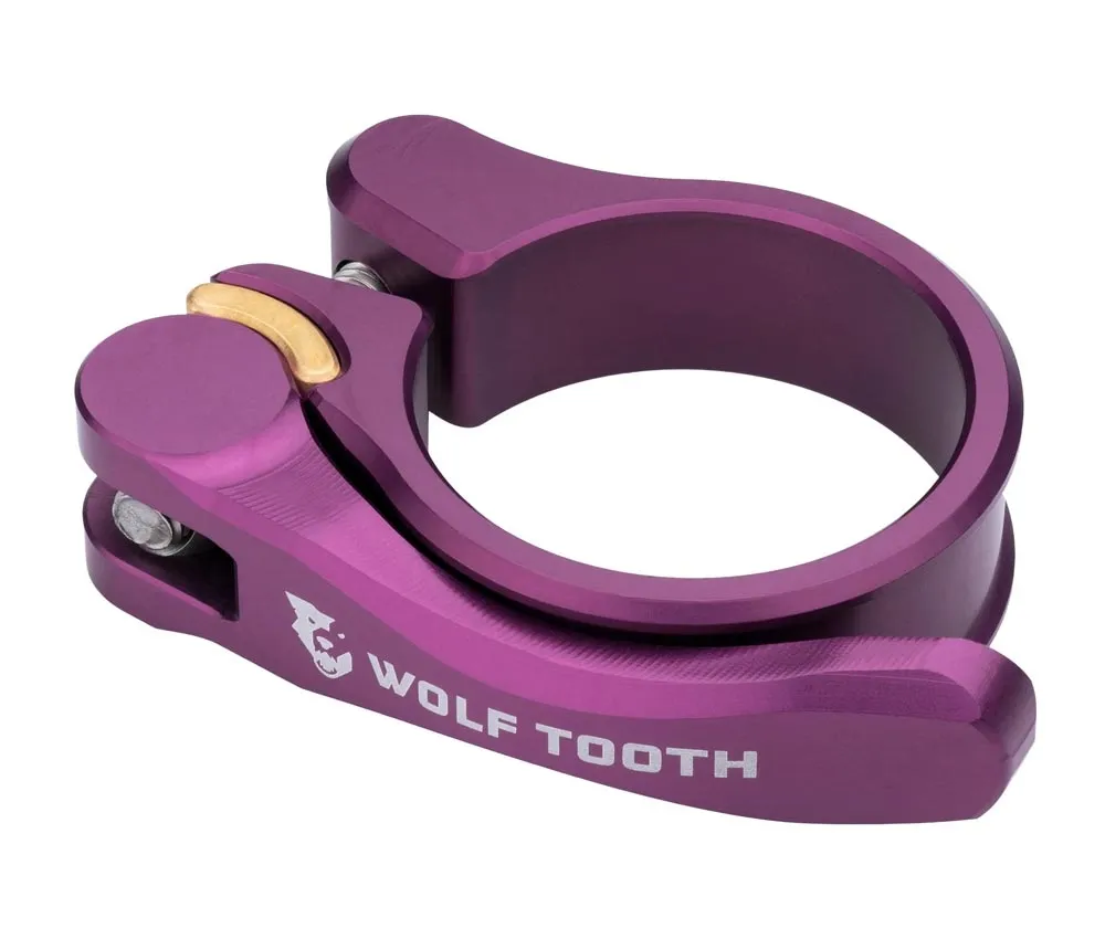 Wolf Tooth Seatpost Clamp – 31.8 mm Quick-release Aluminium Purple