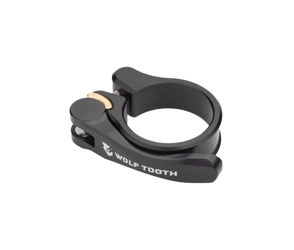 Wolf Tooth Seatpost Clamp – 36.4 mm Quick Release Aluminium Black