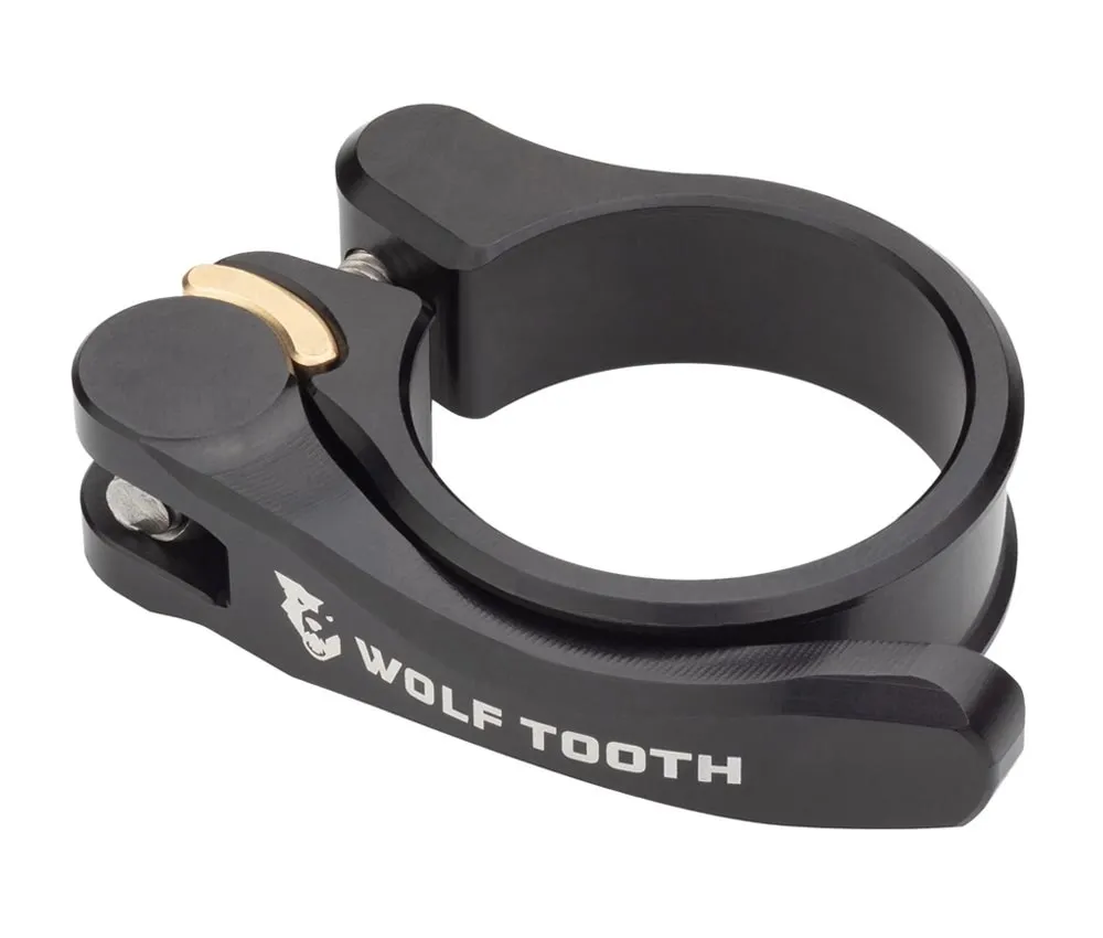 Wolf Tooth Seatpost Clamp – 36.4 mm Quick Release Aluminium Black