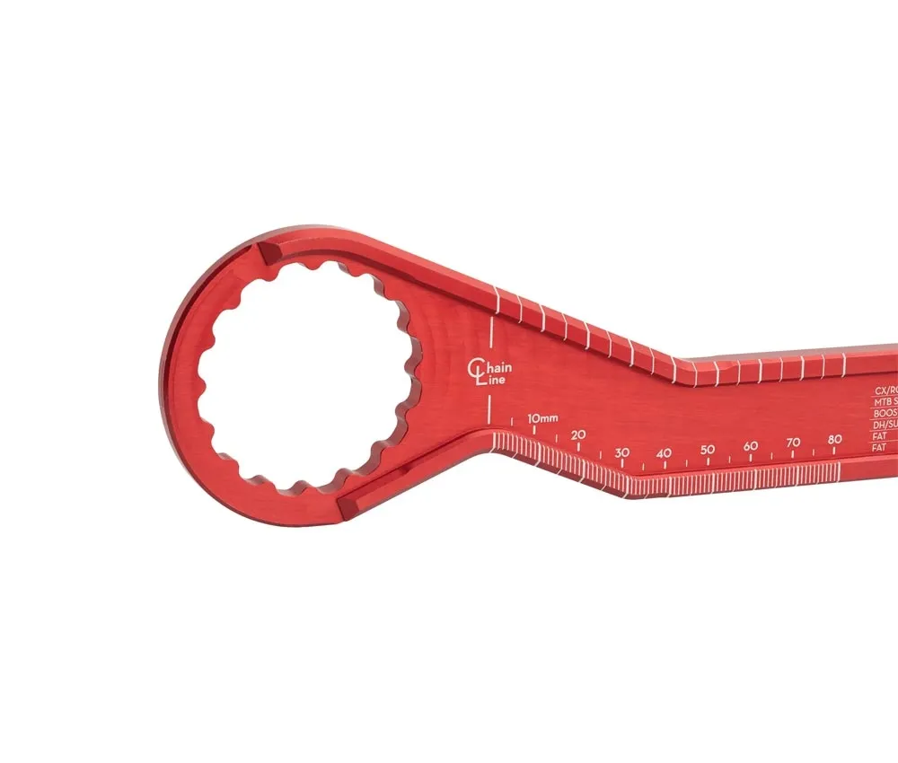 Wolf Tooth Pack Wrench Bottom Bracket + Retaining Ring Tool | Hollowtech II / BSA / Center Lock External Thread 44mm