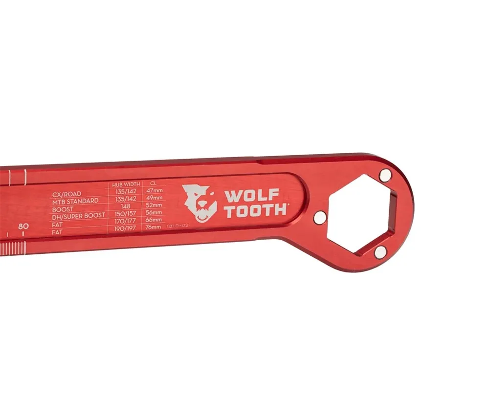 Wolf Tooth Pack Wrench Bottom Bracket + Retaining Ring Tool | Hollowtech II / BSA / Center Lock External Thread 44mm