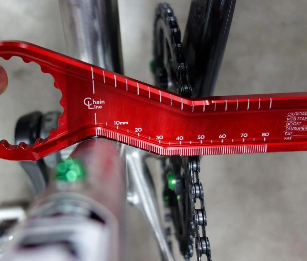 Wolf Tooth Pack Wrench Bottom Bracket + Retaining Ring Tool | Hollowtech II / BSA / Center Lock External Thread 44mm