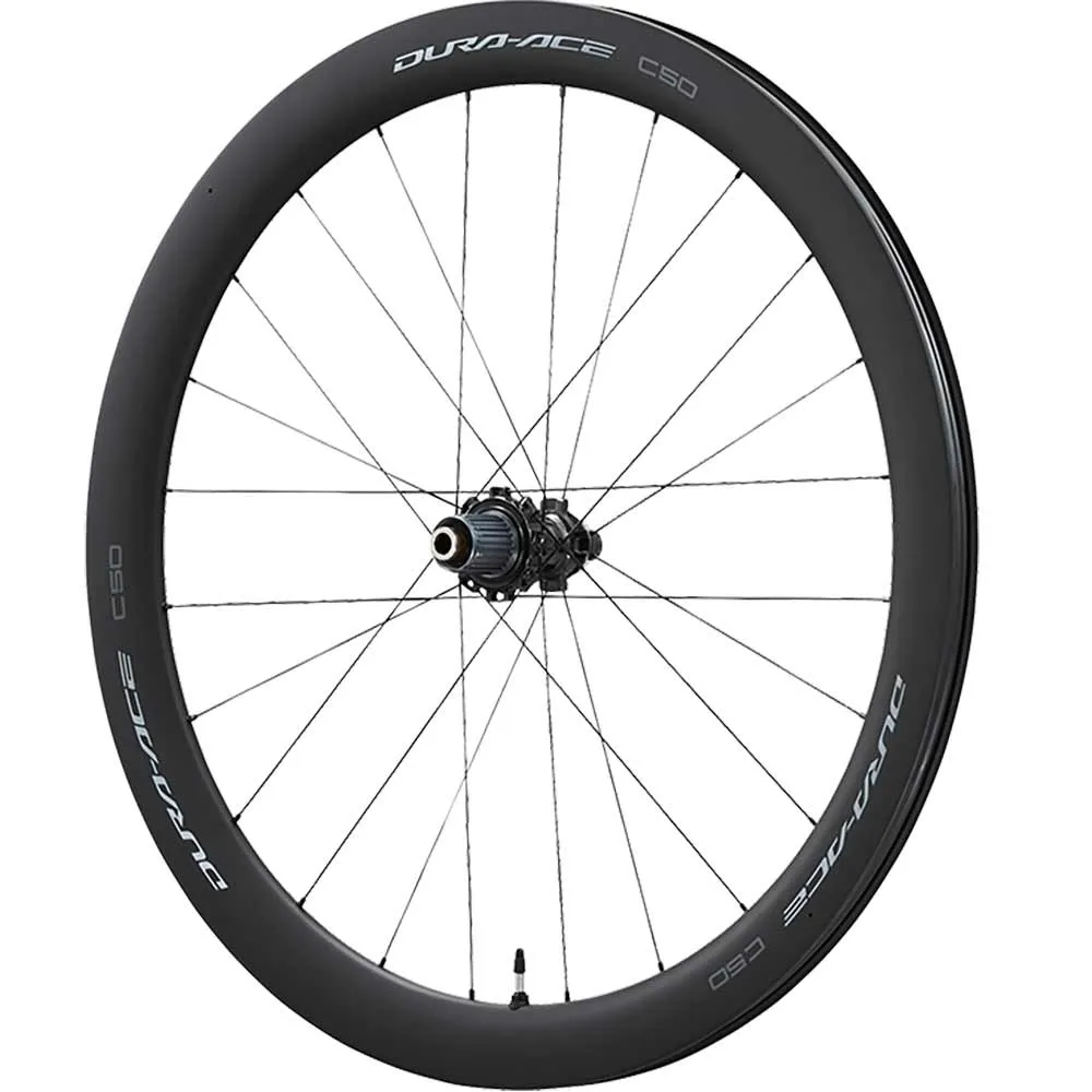 Shimano DURA-ACE WH-R9270-C50-TL Carbon Clincher Tubeless Disc Centre Lock Wheelset