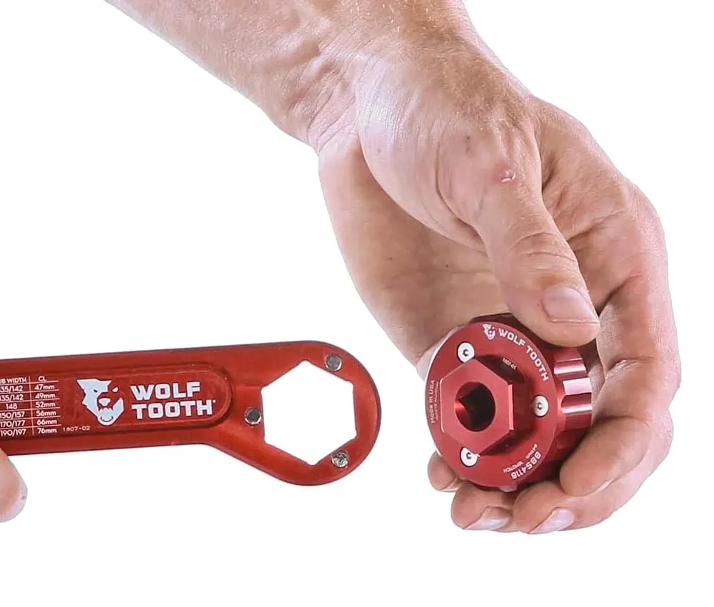 Wolf Tooth BBS4116 Bottom Bracket Tool | Ultegra / 105 / XT External Tooth Profile 41 mm – 16 Teeth