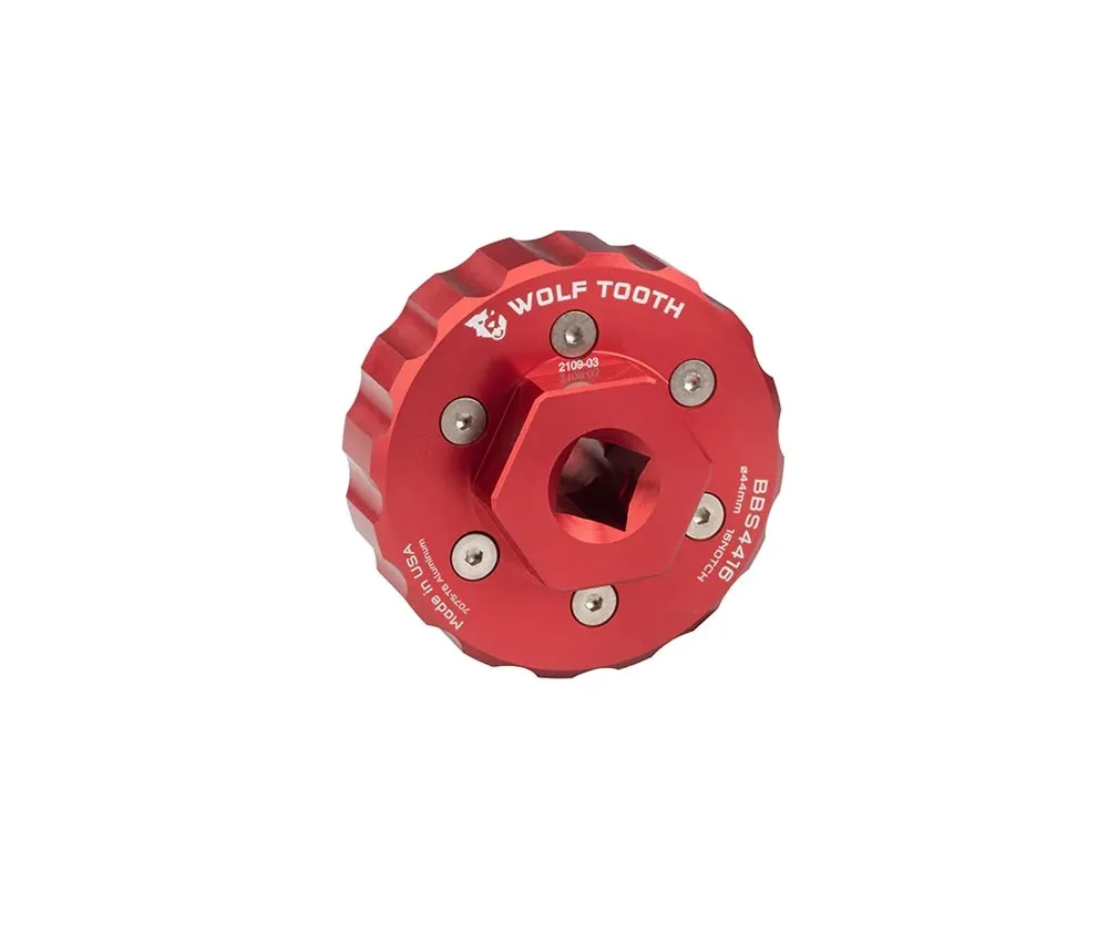 Wolf Tooth BBS4416 Bottom Bracket Tool | Hollowtech II External Tooth Profile 44 mm – 16 Teeth