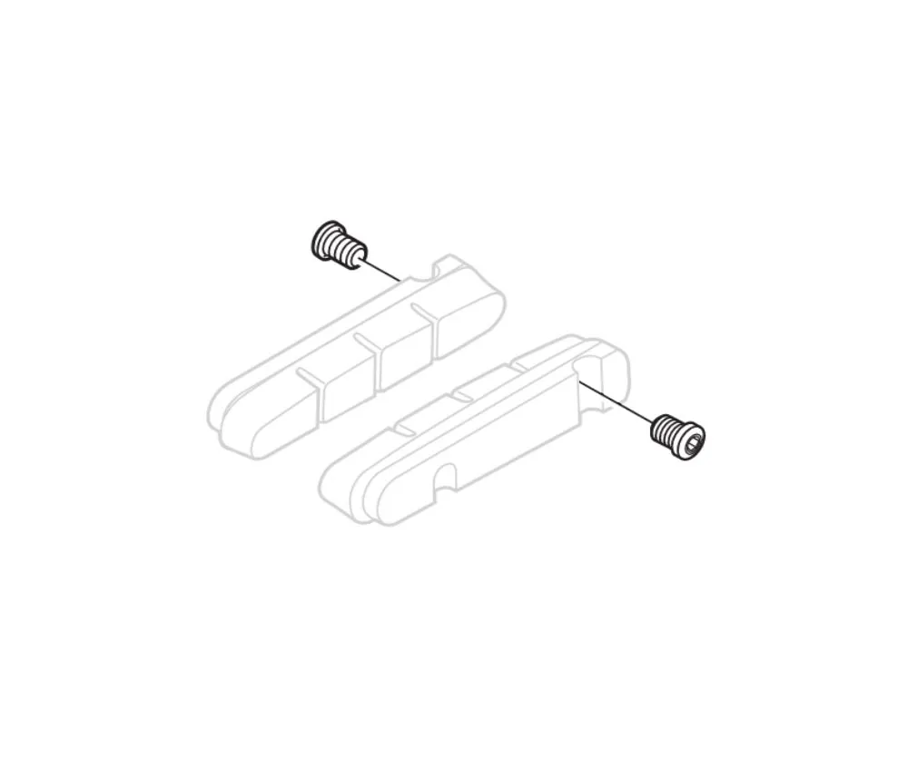 Shimano spare part DURA-ACE / Ultegra / 105 rim brake | Mounting screw M4x5.5mm