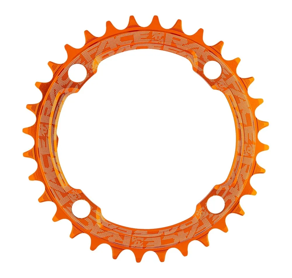Race Face Single Narrow Wide Chainring 34 Teeth 104 Lk Orange - Remaining stock