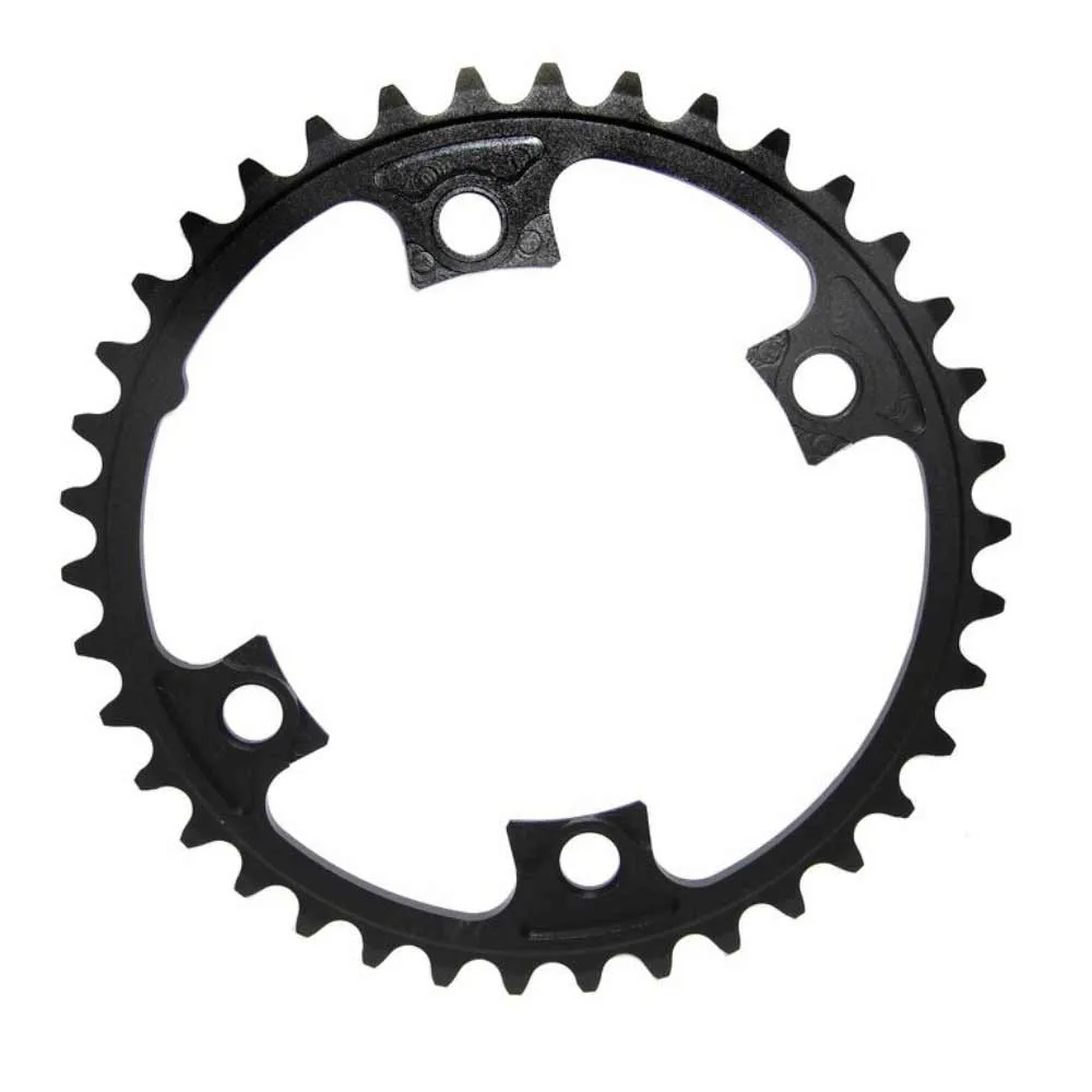 Stronglight Type 105 FC-5800 Road Bike Chainring 4-arm 110mm bolt circle diameter (internal) black 38 teeth