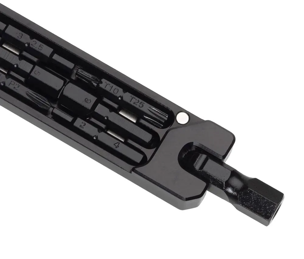 Wolf Tooth 8-Bit System Pliers Multitool – Bit holder / Chain lock pliers / Spoke + valve wrench – blue