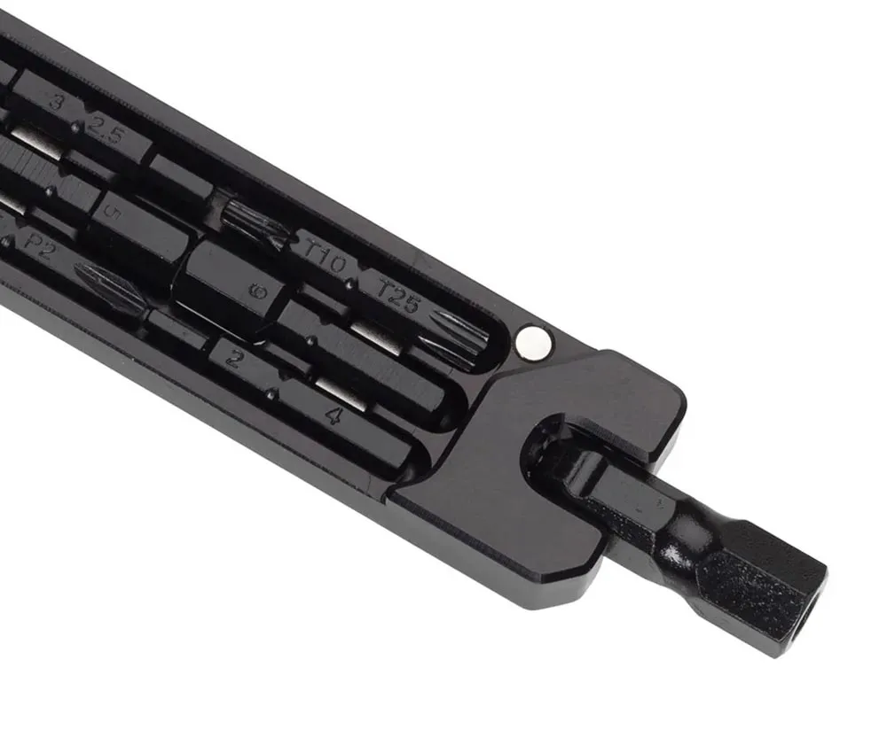 Wolf Tooth 8-Bit System Pliers Multitool – Bit holder / Chain lock pliers / Spoke + valve wrench – gold