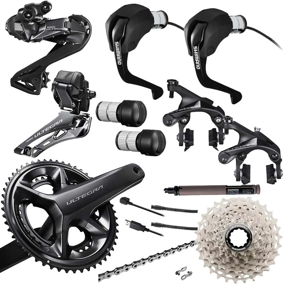 Shimano Ultegra TT Di2 Groupset R8150/R8060 Rim Brake 12x2-speed
