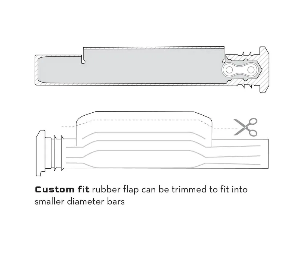 Wolf Tooth EnCase Storage System – black