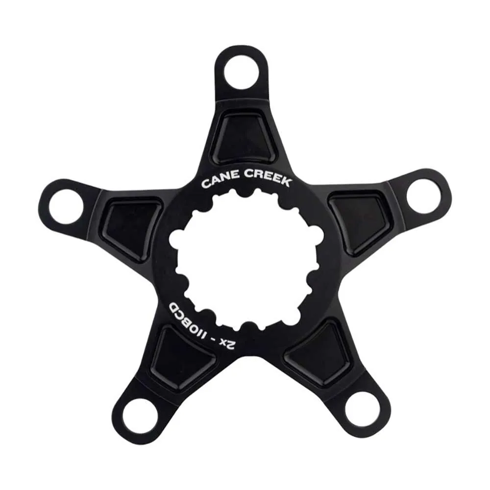 Cane Creek eeWings Chainring Spider 2-speed 110mm bolt circle 5-arm black