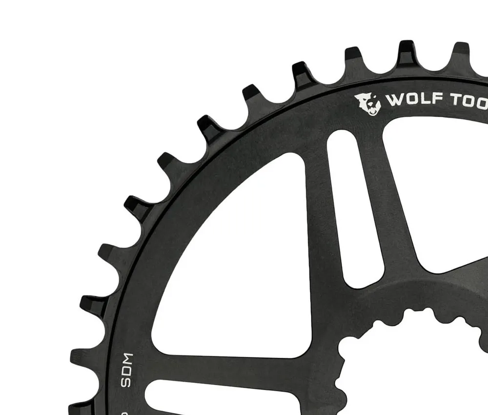 Wolf Tooth Drop-Stop B Chainring 9-12-speed - Sram Direct Mount Aluminium 6 mm Offset 42 Teeth