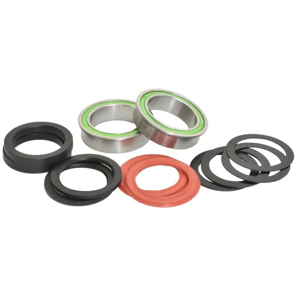 Wheels MFG Bottom Bracket BB86 - BB92 ABCE-3 Stainless Dualrow | Sram DUB Press-fit dimensions 46x86-92 mm