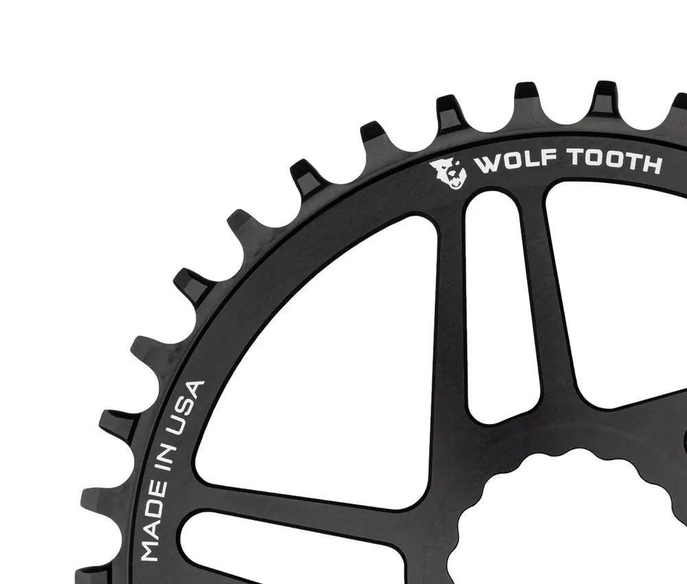 Wolf Tooth Drop Stop B Chainring - Race Face / Easton Cinch Direct Mount 9-12-speed 48 teeth