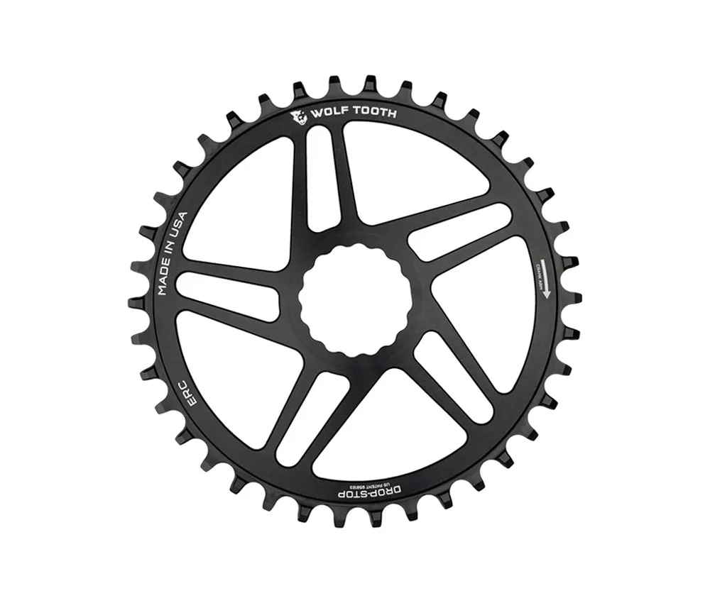 Wolf Tooth Drop Stop B Chainring - Race Face / Easton Cinch Direct Mount 9-12-speed 44 teeth