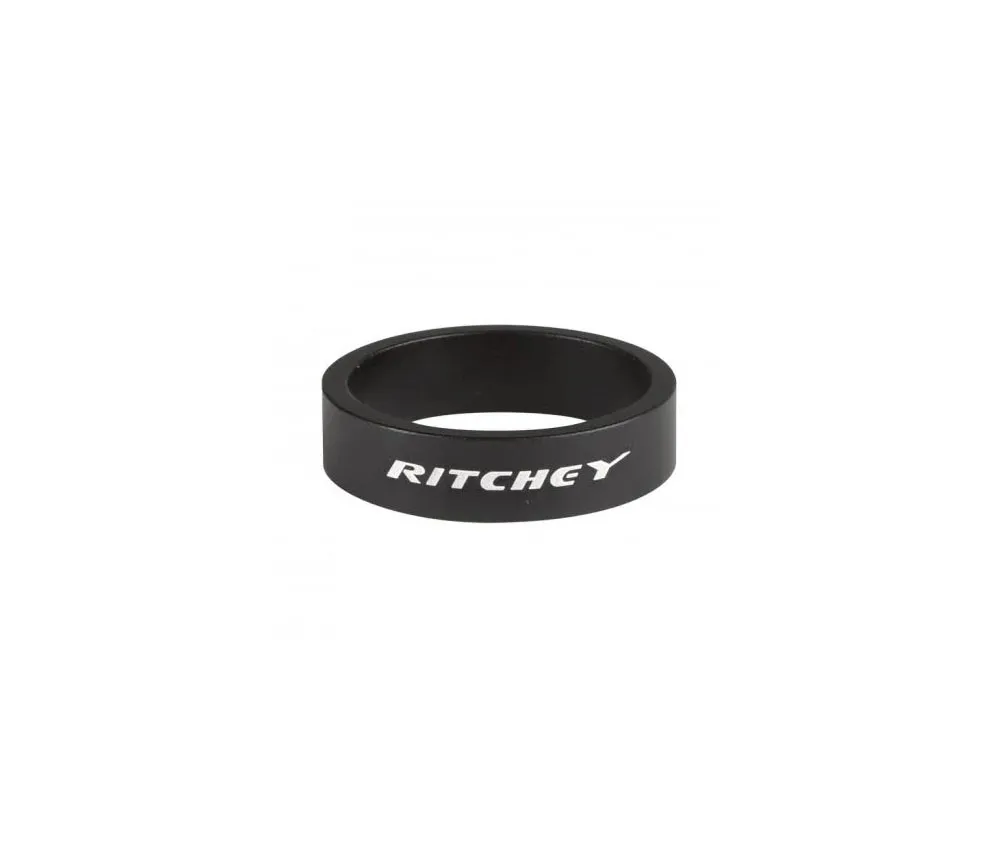Ritchey WCS Headset Spacer – 1 1/8 inch, 10 mm, aluminium, black