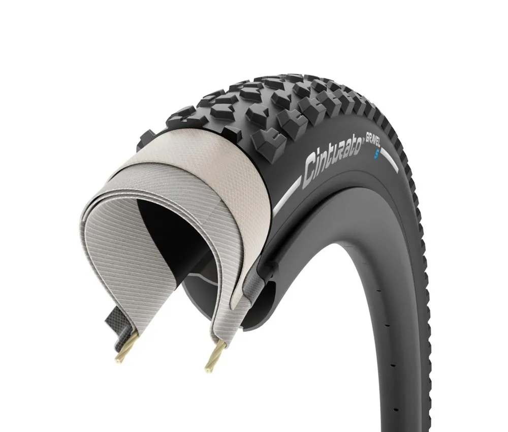 Pirelli Cinturato Gravel S Tyre TLR 28 inches x 40 black