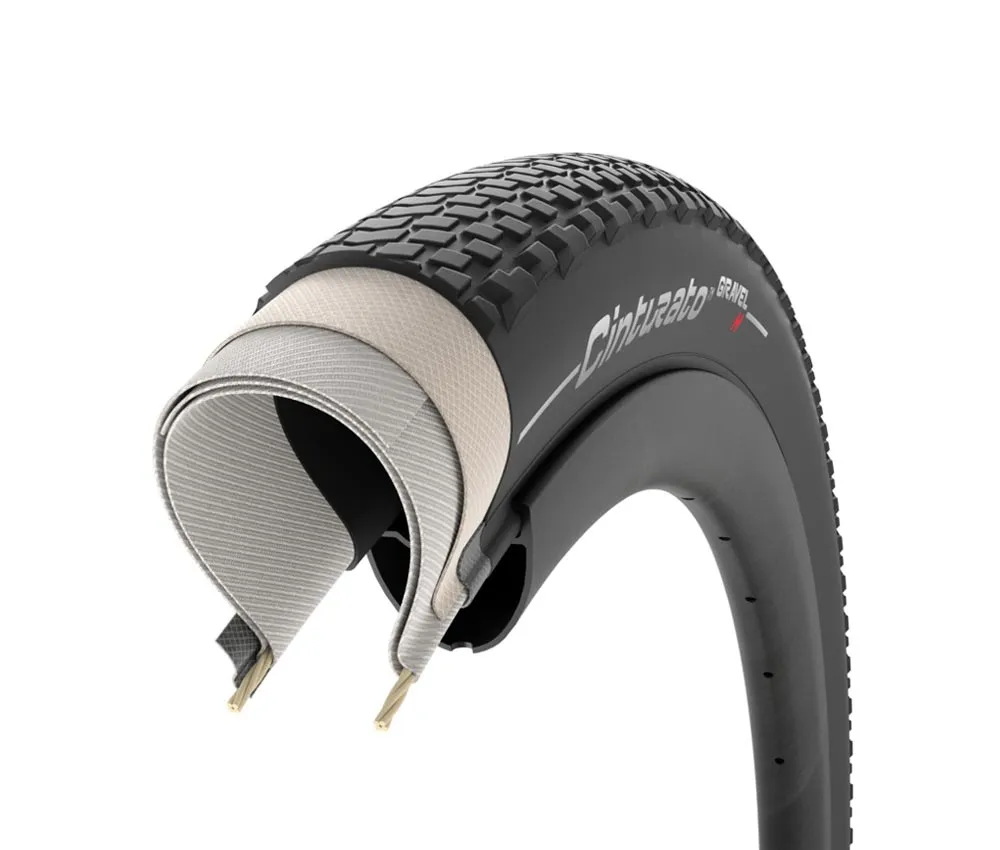 Pirelli Cinturato Gravel Hard Terrain Tyre TLR 28 inches x 40 black