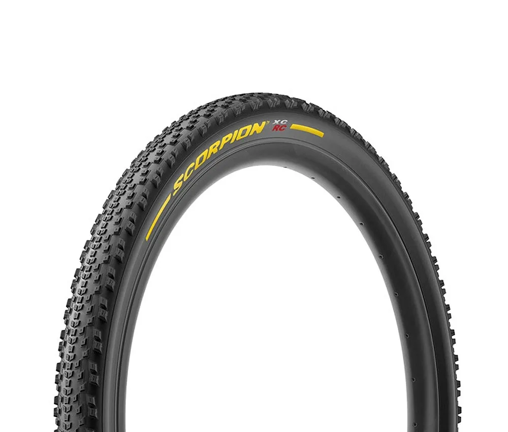 Pirelli Scorpion XC RC LITE Tubeless Ready folding tyre – 29 inches x 2.40 / 622-60 yellow