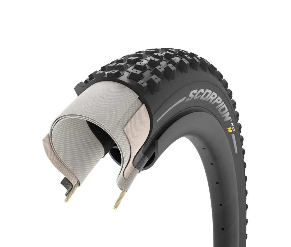 Pirelli Scorpion XC M Tubeless Ready folding tyre – 29 inches x 2.40 / 622-60 black