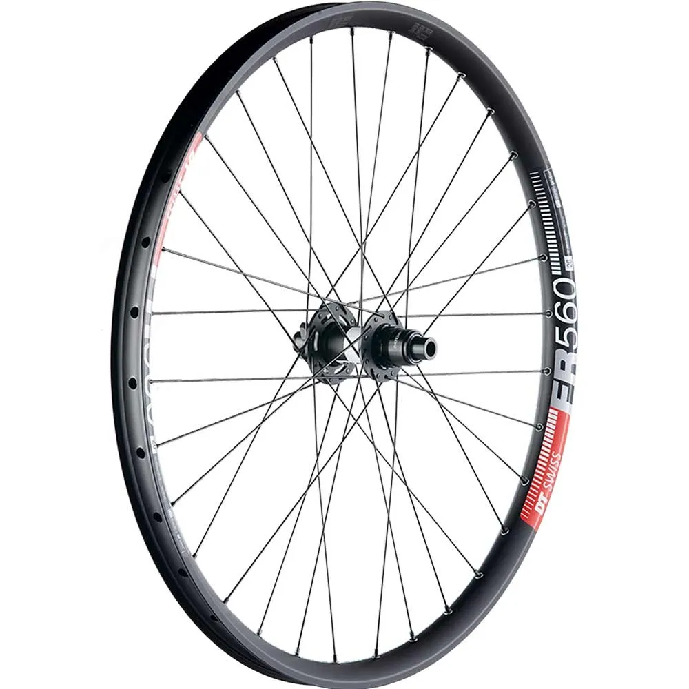 26-inch MTB rear wheel DT Swiss 350 Classic Disc 6-hole MTB hub + DT Swiss FR 560 rim | built by TNC