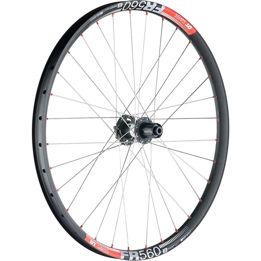 26-inch MTB rear wheel DT Swiss 350 Classic Disc 6-hole MTB hub + DT Swiss FR 560 rim | built by TNC