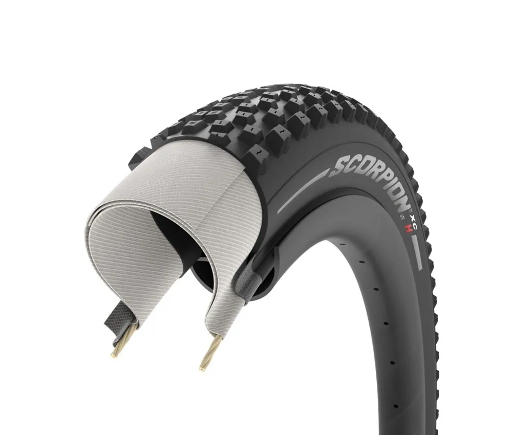 Pirelli Scorpion XC H LITE Tubeless Ready folding tyre – 29 inches x 2.20 / 622-55 black