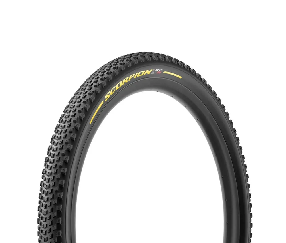 Pirelli Scorpion XC H Tubeless Ready folding tyre – 29 inches x 2.20 / 622-55 yellow