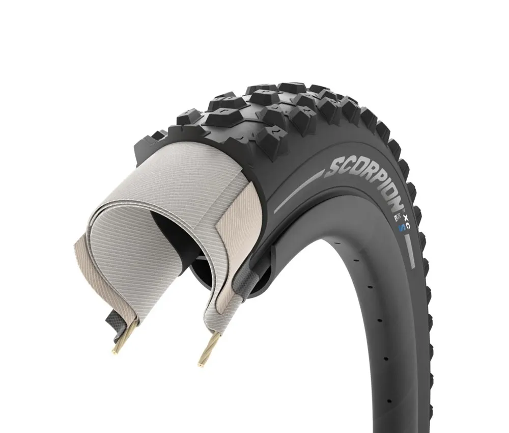 Pirelli Scorpion XC S Tubeless Ready folding tyre – 29 inches x 2.40 / 622-60 black