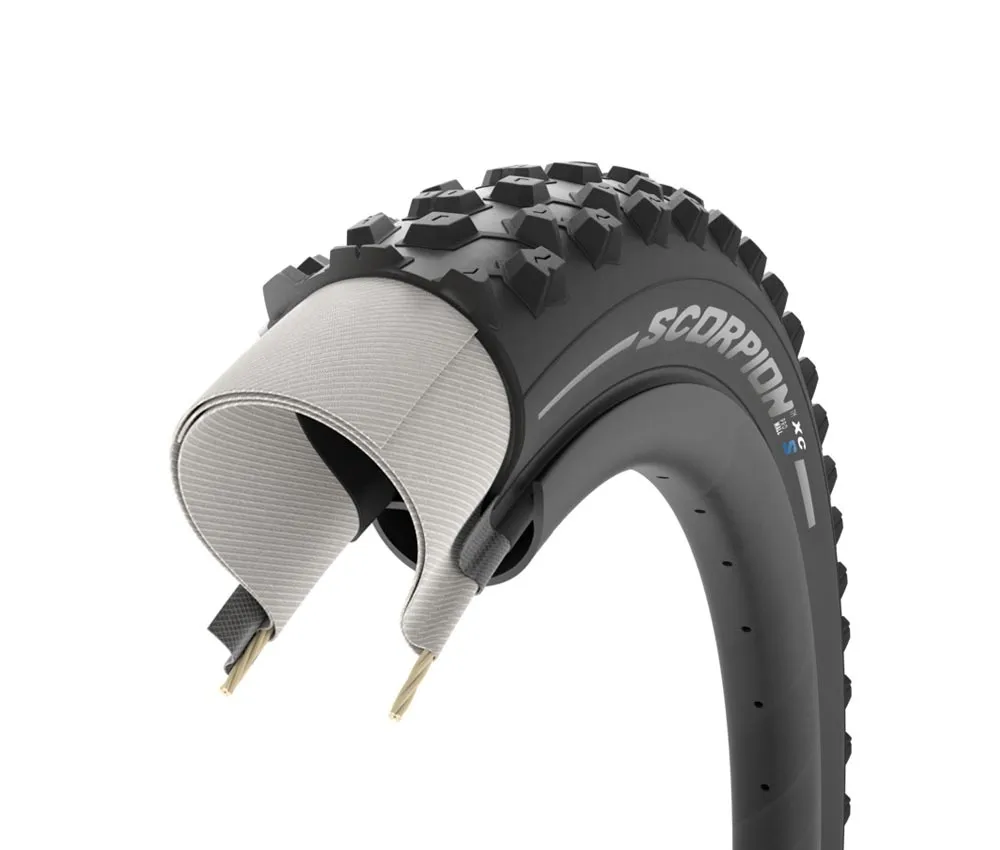 Pirelli Scorpion XC S LITE Tubeless Ready folding tyre – 29 inches x 2.20 / 622-55 black