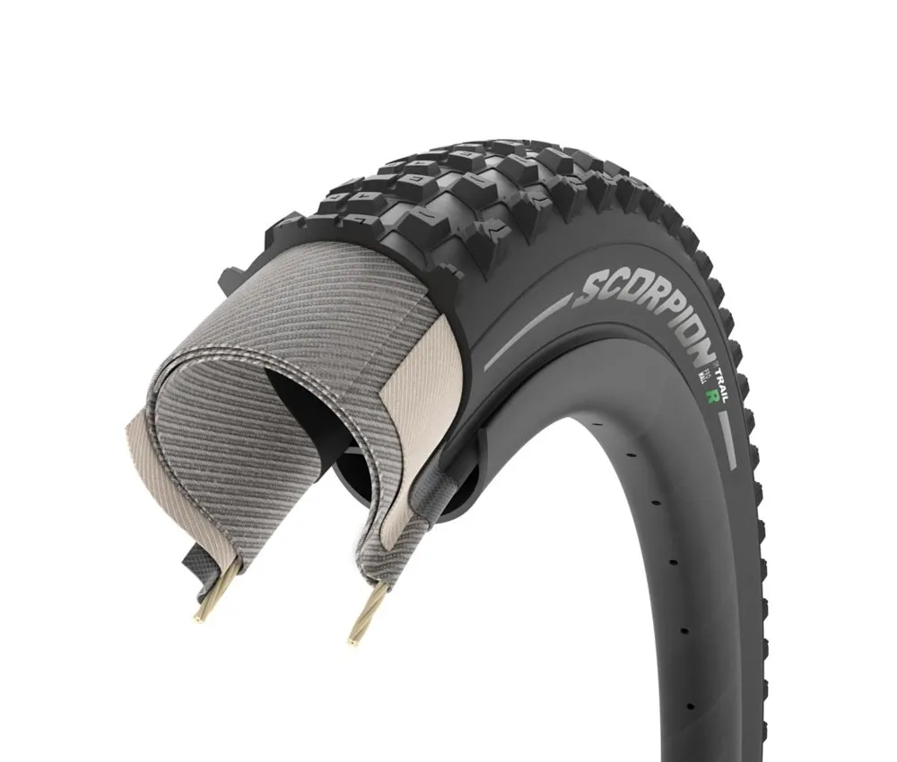 Pirelli Scorpion Trail R Tubeless Ready folding tyre – 29 inches x 2.40 / 622-60 black