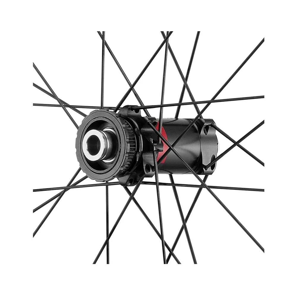 Fulcrum Rapid Red 5 Gravel Wheel Set 27.5 inches | C23 Disc Centerlock Rotor HG11