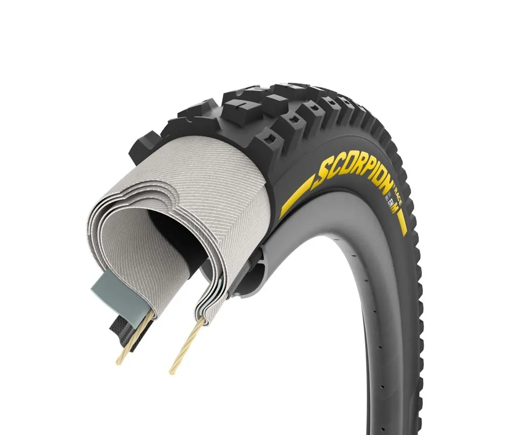 Pirelli Scorpion Race Enduro M DualWALL Tubeless Ready folding tyre – 27.5 inches x 2.50 black