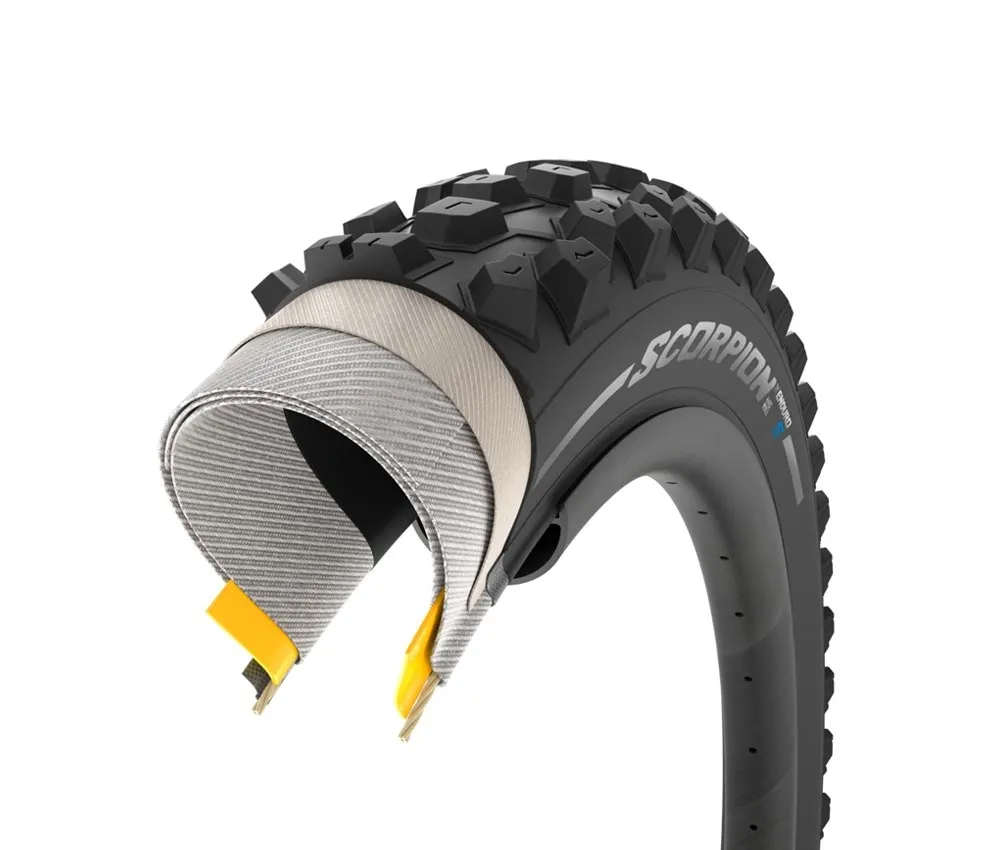 Pirelli Scorpion Enduro S HardWALL Tubeless Ready folding tyre – 27.5 inches x 2.60 black