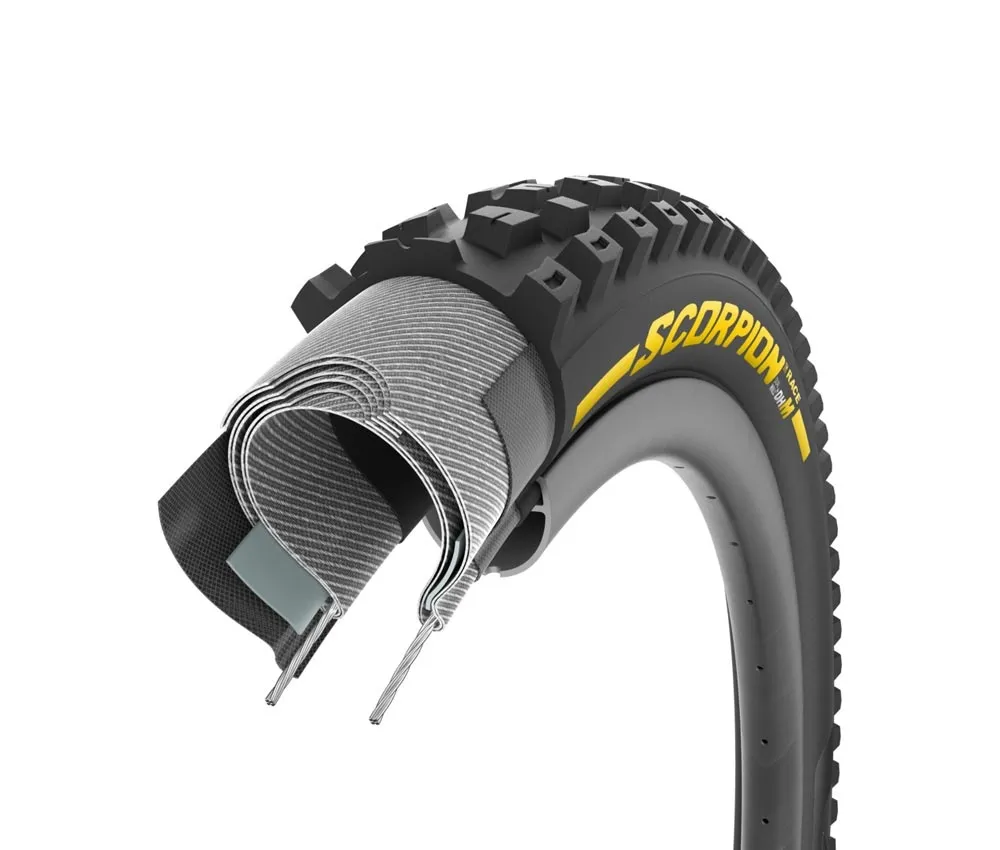 Pirelli Scorpion Race DH M DualWALL Plus Tubeless Ready clincher tyre – 29 inches x 2.50 black