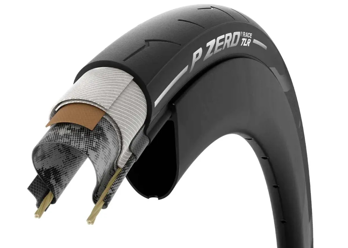 Pirelli P Zero Race TLR Road Bike Tyre – Tubeless Ready 28x622 foldable black