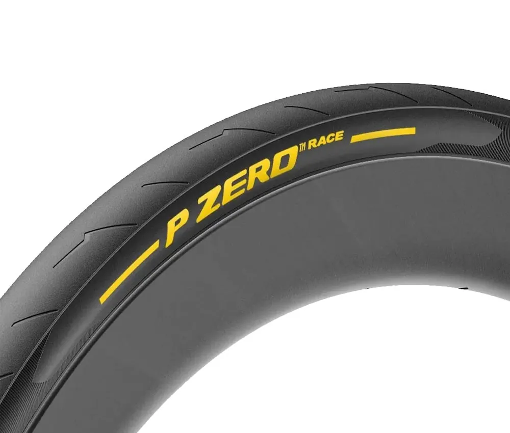 Pirelli P Zero Race Road Bike Tyre – Tube Type 26x622 foldable black-yellow