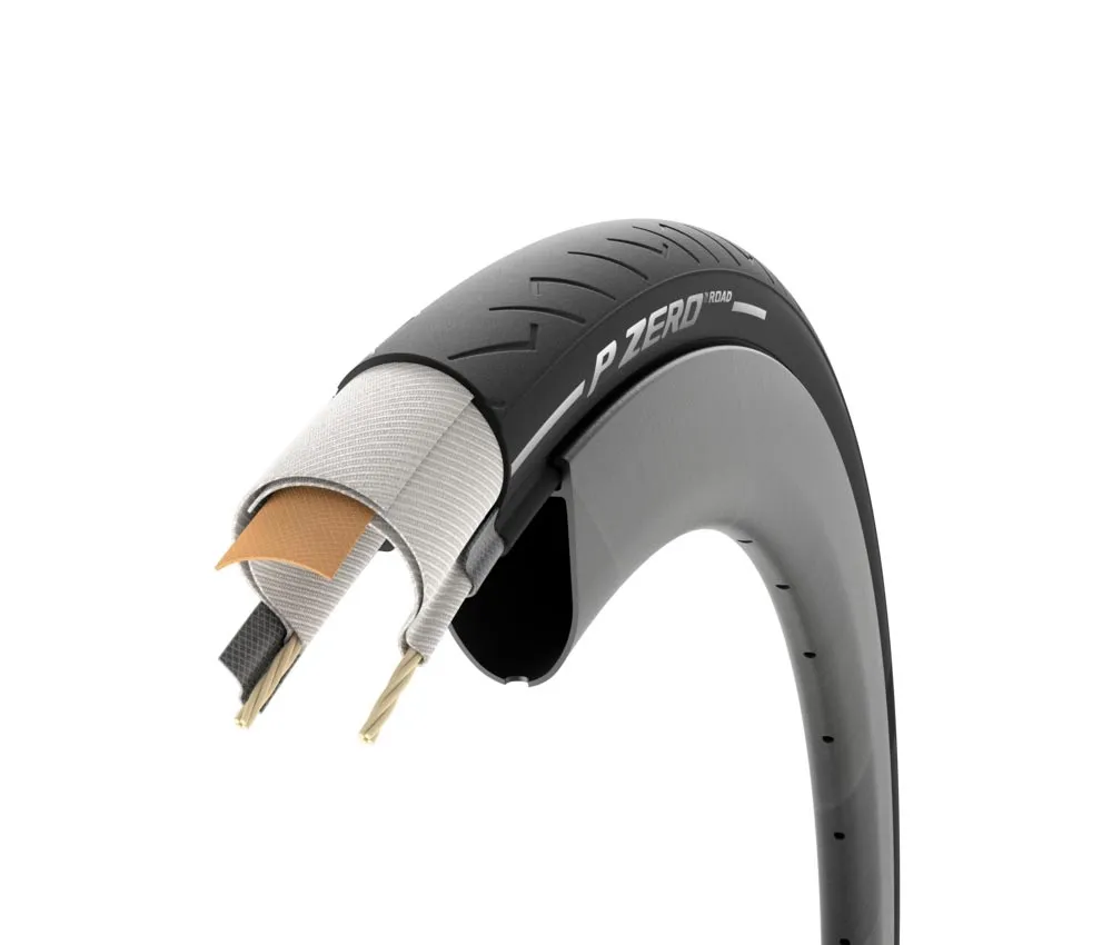 Pirelli P Zero Road Road Bike Tyre – Tube Type 24x622 foldable black