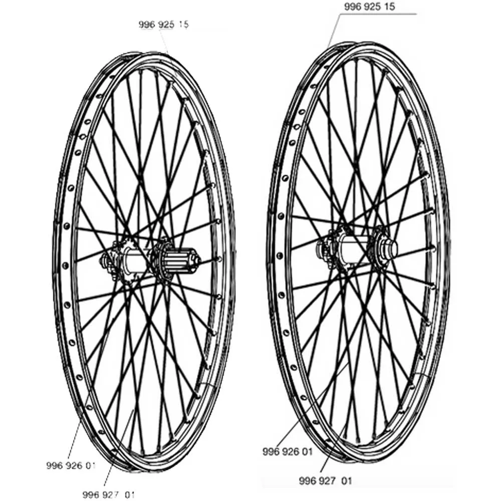 Mavic replacement spoke DEETRAKS 09, length 263 mm – remaining stock