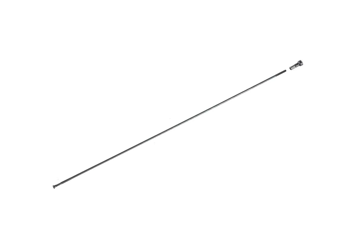 Mavic Deetraks replacement spoke, black, round, approx. 272 mm, remaining stock