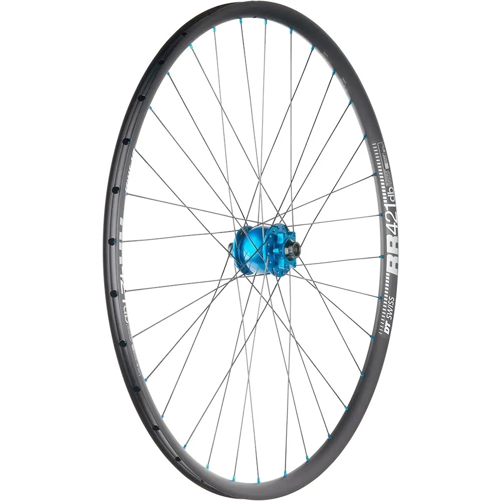 28-inch road/gravel front wheel Schmidt SON 28 Boost hub dynamo disc – DT Swiss RR 421 DB rim, built by TNC