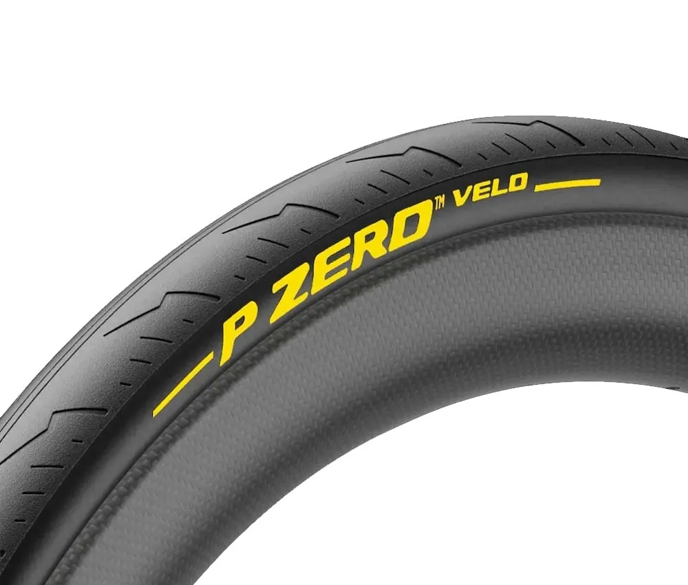 Pirelli P Zero Velo Tub Road Bike Tubular Tyre – Tubular 28x622 black-yellow