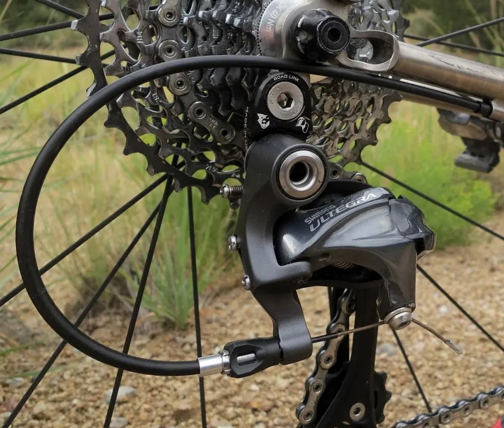 Wolf Tooth RoadLink Rear Derailleur Adapter – Shimano / Sram 10-11-speed 11-40 teeth