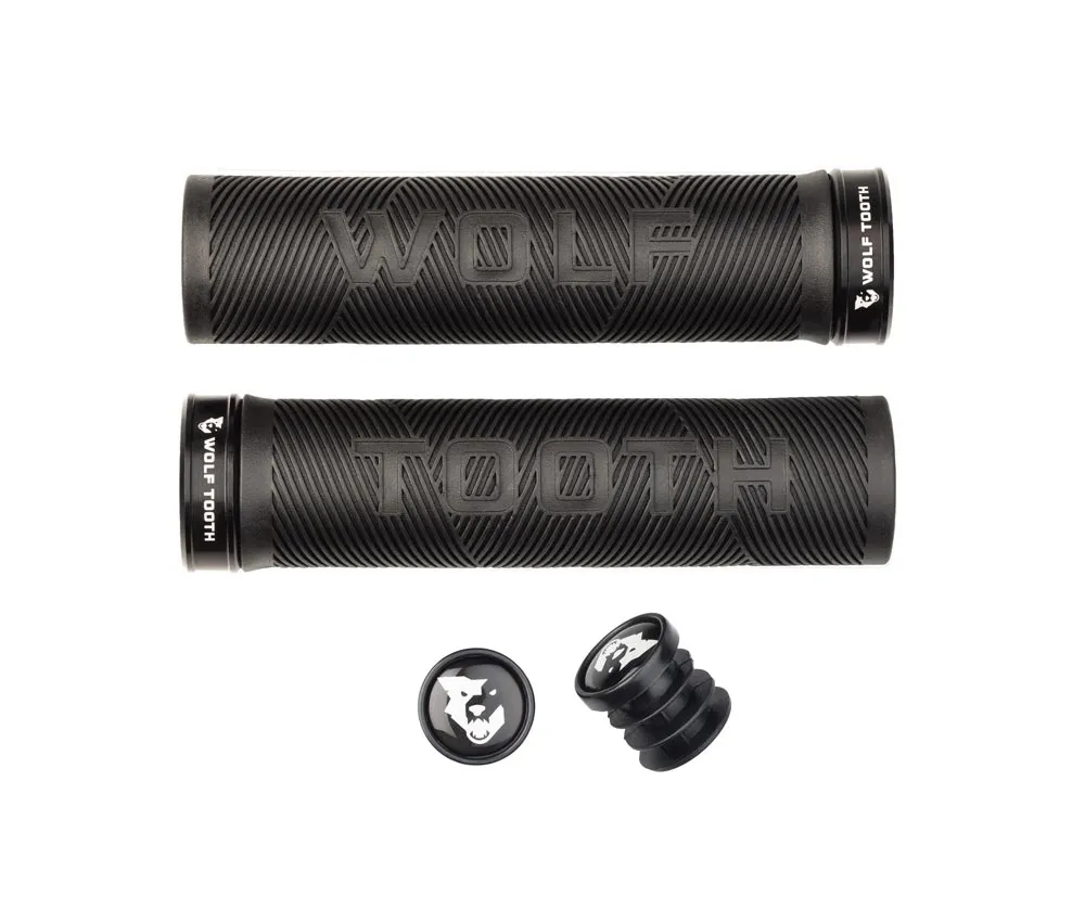 Wolf Tooth Echo Lock On Handlebar Grips 32mm Colour black/black
