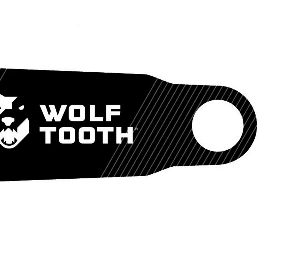 Wolf Tooth Crank Arm Protector – 190x49.2mm self-adhesive film, black