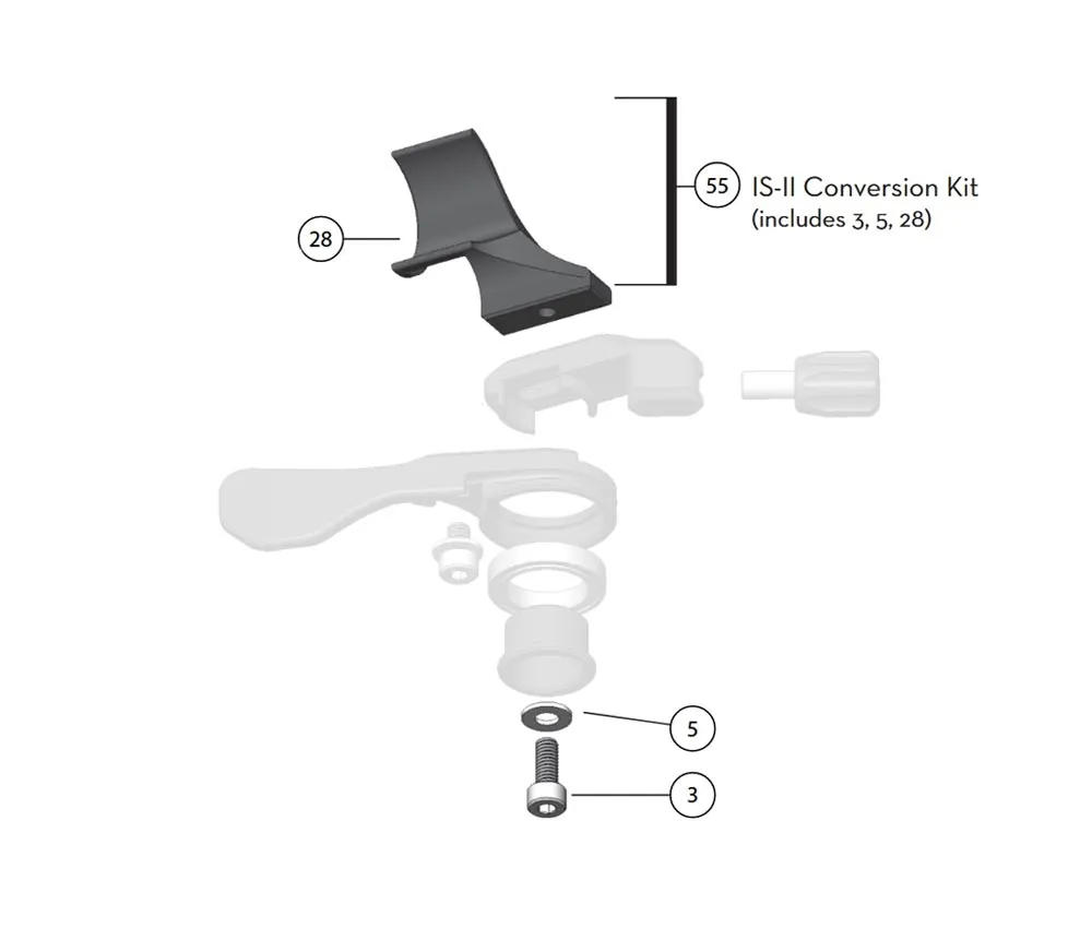 Wolf Tooth ReMote / ReMote LA conversion kit for Shimano I-Spec II