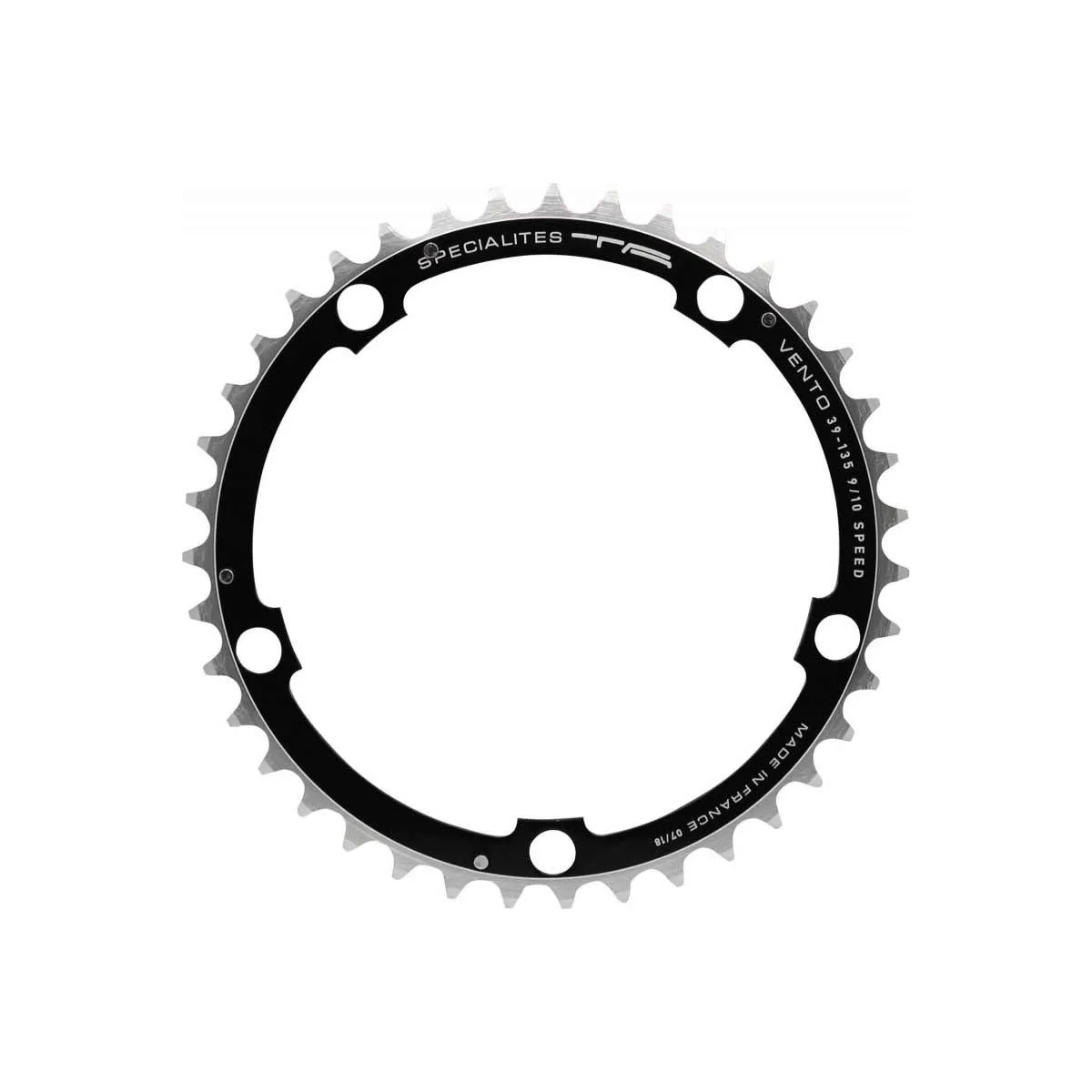 TA Specialite Vento Chainring 10+9 x 3-speed Campagnolo 135 mm black centre 42 teeth
