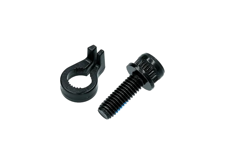 Shimano mounting bolt for disc calipers with retaining ring